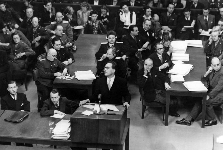 Вступительная речь главного обвинителя от Французской Республики Франсуа Де Ментона 17 января 1946 года 